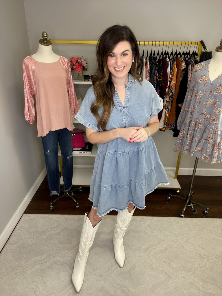 Samara Western Boots in White