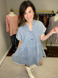 Back to My Roots Denim Dress