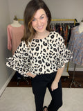 Campbell Ruffle Sleeve Top