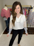 SALE! *BELLES & DOORBUSTER* Andi Color Block Top