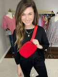Sherpa Bum Bag in Red