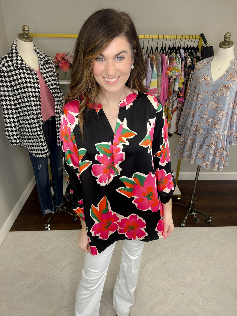 Blissful Blooms Tunic