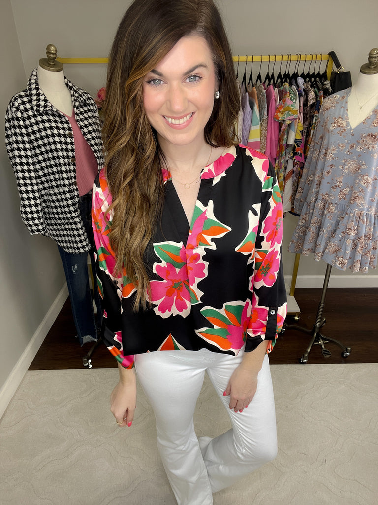 Blissful Blooms Tunic
