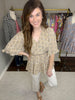 SALE! Honey Honey Floral Crossover Top