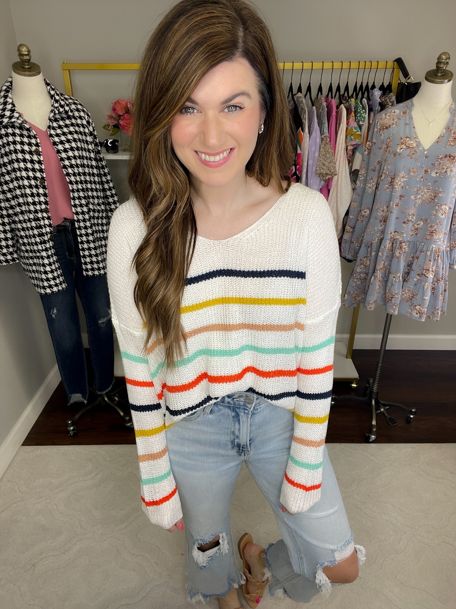 *BIRTHDAY DOORBUSTER* With a Little Luck Sweater *Final Sale*