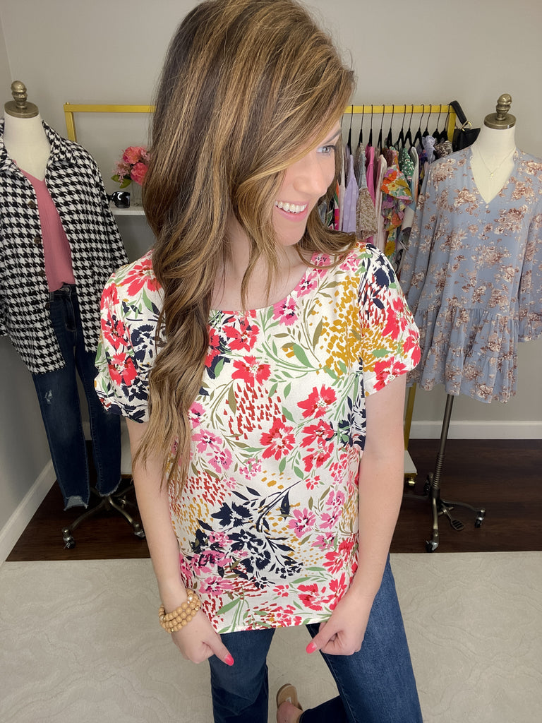 SALE! Buy Myself Flowers Top