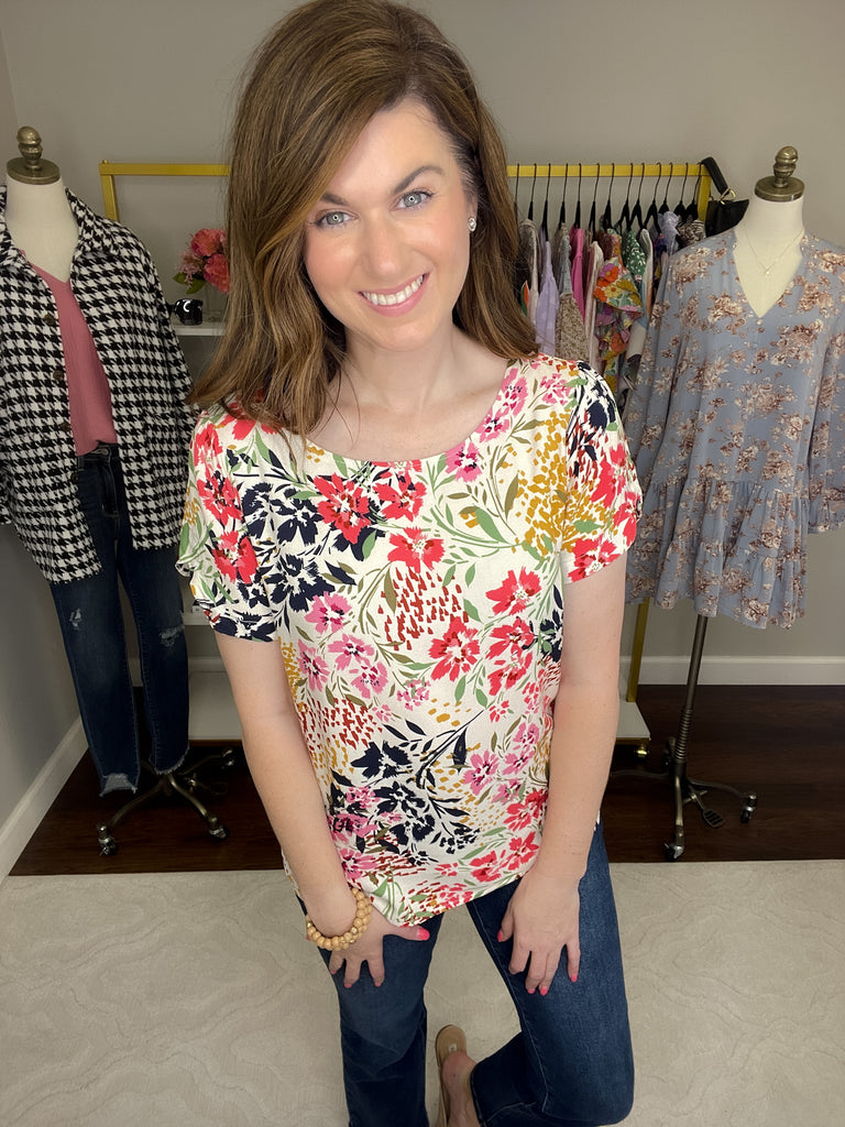 SALE! Buy Myself Flowers Top