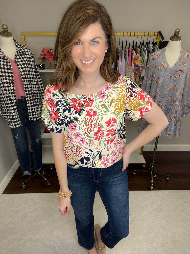 SALE! Buy Myself Flowers Top