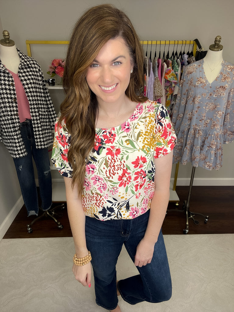 SALE! Buy Myself Flowers Top