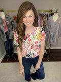 SALE! Buy Myself Flowers Top