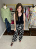 SALE! Take Me to the Tropics Pants in Black *Final Sale*