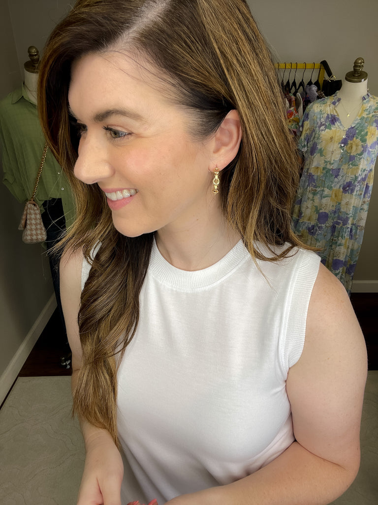 Chain Hoop Earrings
