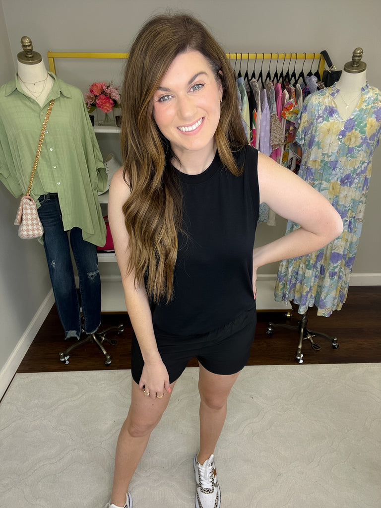 Mono B Early Riser Tank in Black
