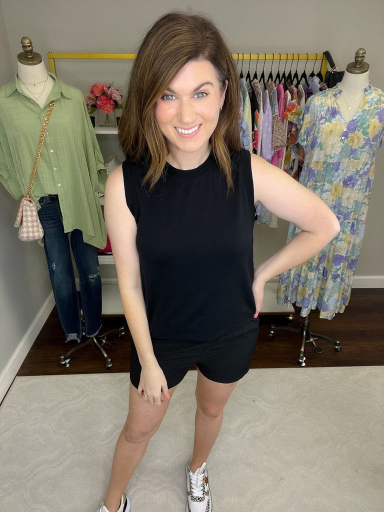 Mono B Early Riser Tank in Black
