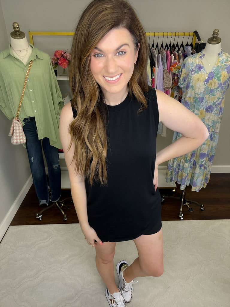 Mono B Early Riser Tank in Black