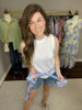 SALE! Spring Plaid Button Down in Blue *FINAL SALE*