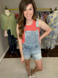 SALE! Judy Blue Waller Overalls in Light Wash *Final Sale*