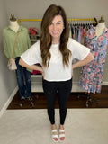 Go Getter Ribbed Leggings in Black