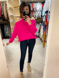 Sassy Shoulders Sweater
