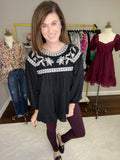 Stitched in Time Top