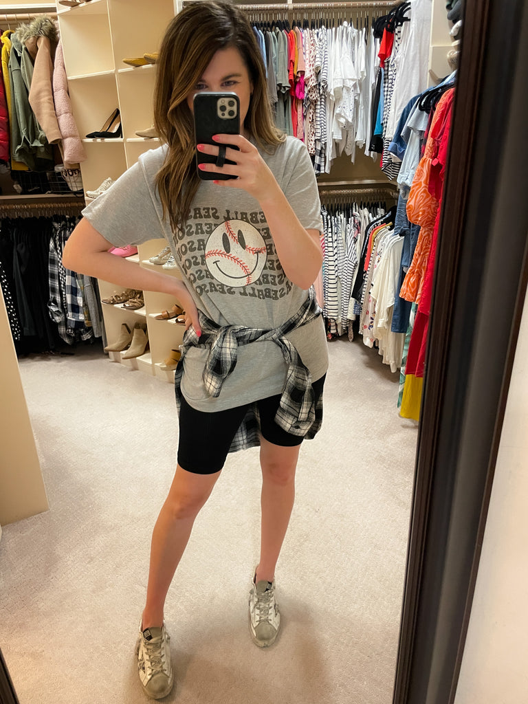 SALE! Baseball Season Smile Tee