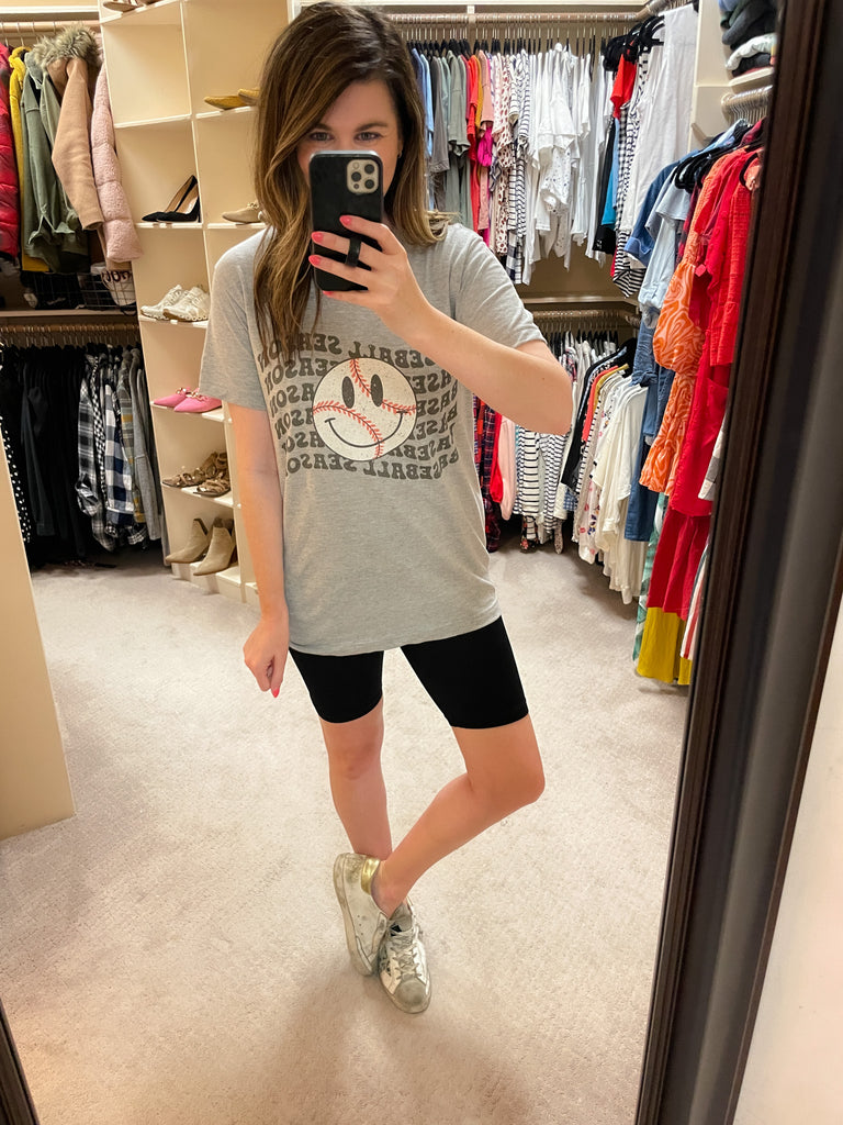 SALE! Baseball Season Smile Tee