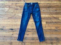 Soho Cropped Zipper Jeans