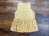 Jonas Peplum Tank in Camel