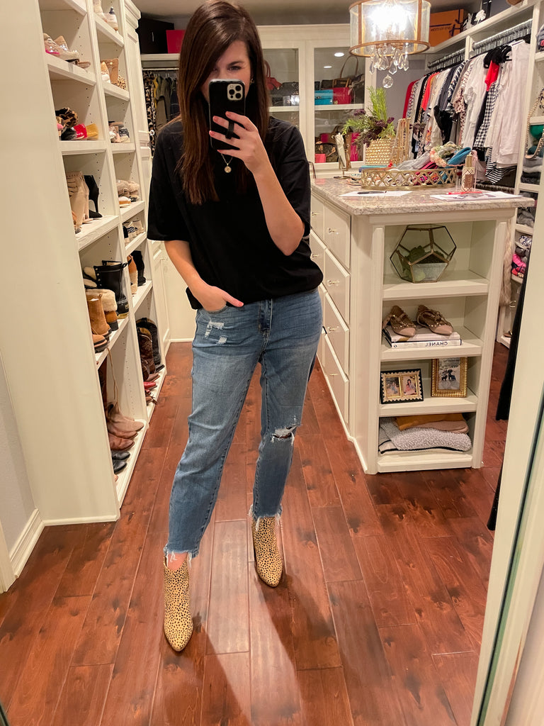 Luka Booties in Leopard