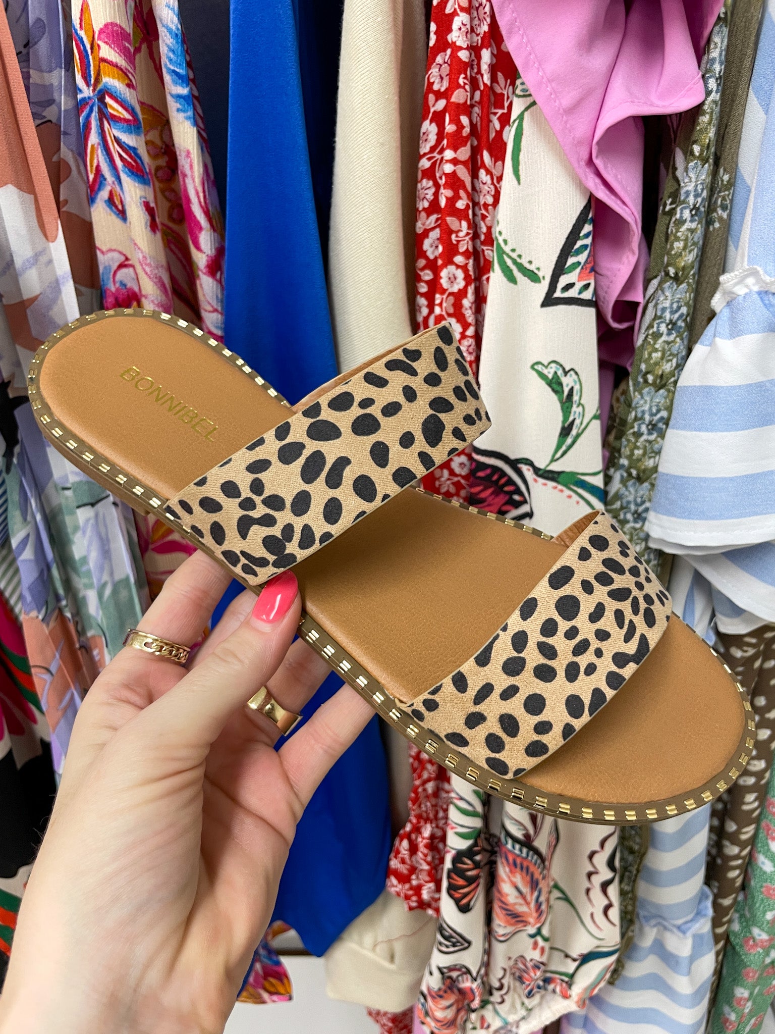 *BIRTHDAY DOORBUSTER* Micah Sandals in Spotty *Final Sale*