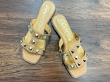 SALE! Minerva Sandals in Camel