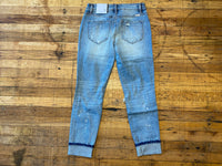 KanCan Pollock Paint Spot Jeans