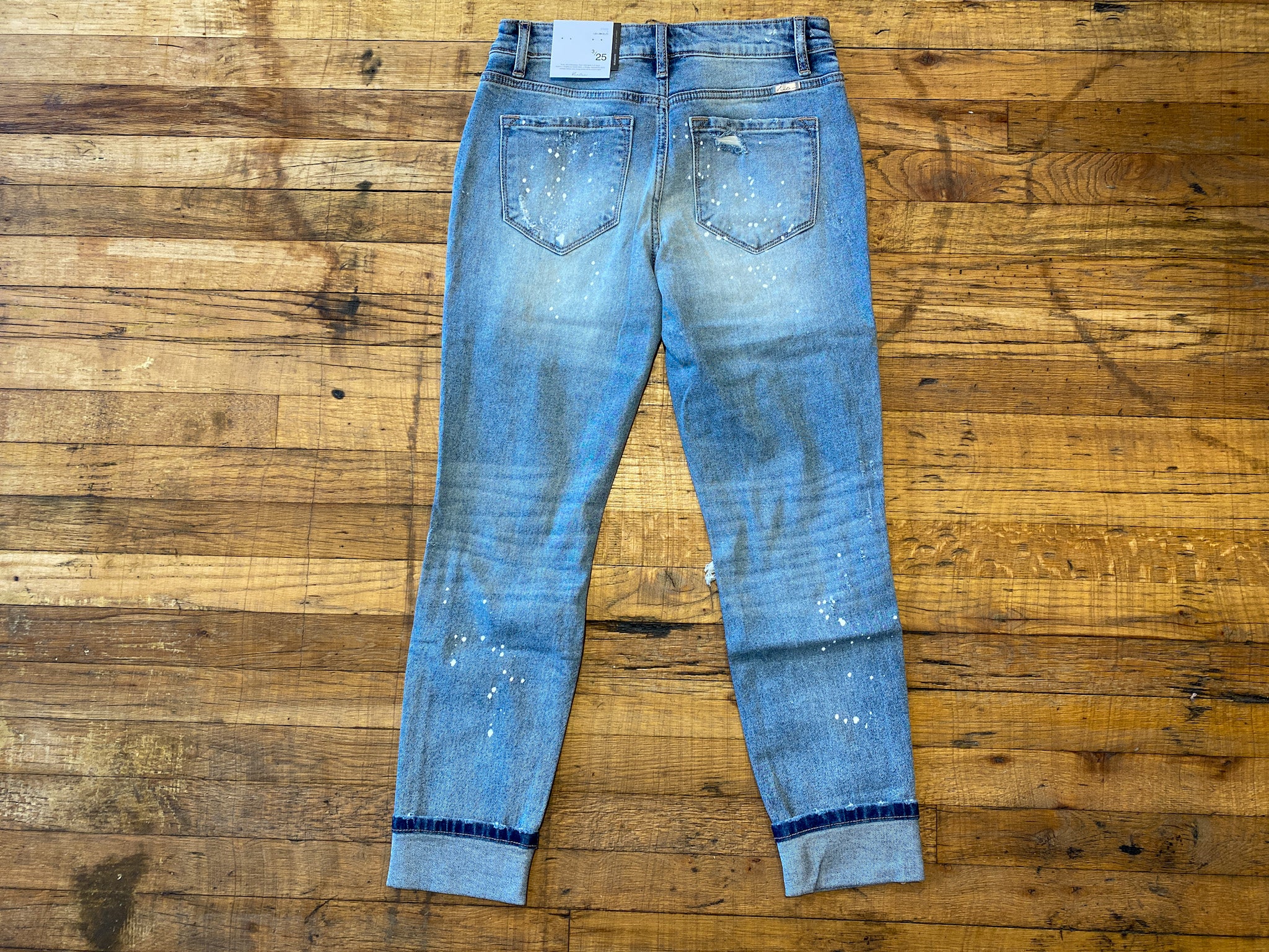 KanCan Pollock Paint Spot Jeans