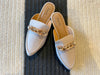 Selene Mules in Taupe