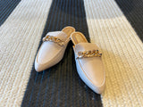 Selene Mules in Taupe