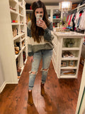 KanCan Pollock Paint Spot Jeans