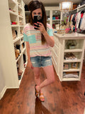 Keily Top in Blue