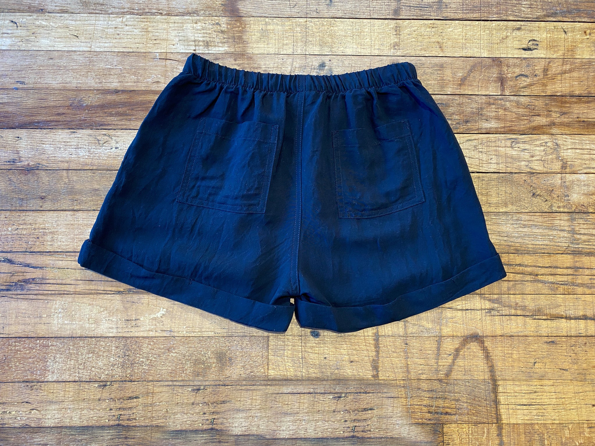 SALE! River Walk Black Linen Shorts *Final Sale*