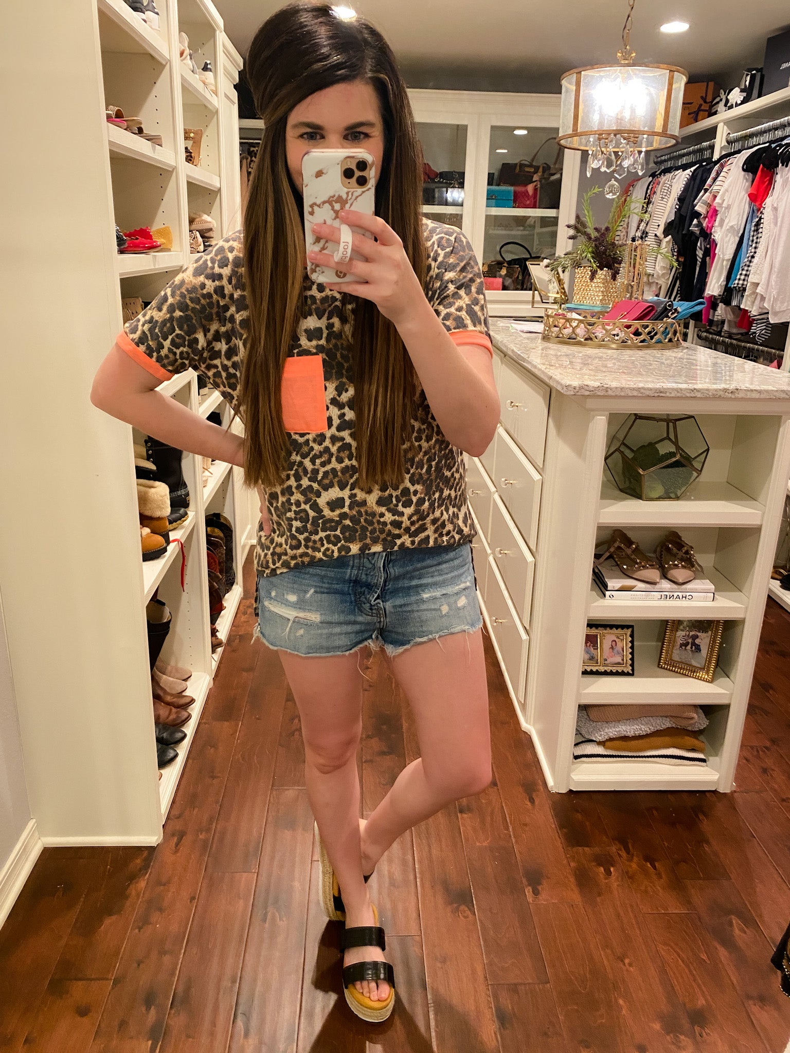 SALE! Kati Leopard Tee *Final Sale*
