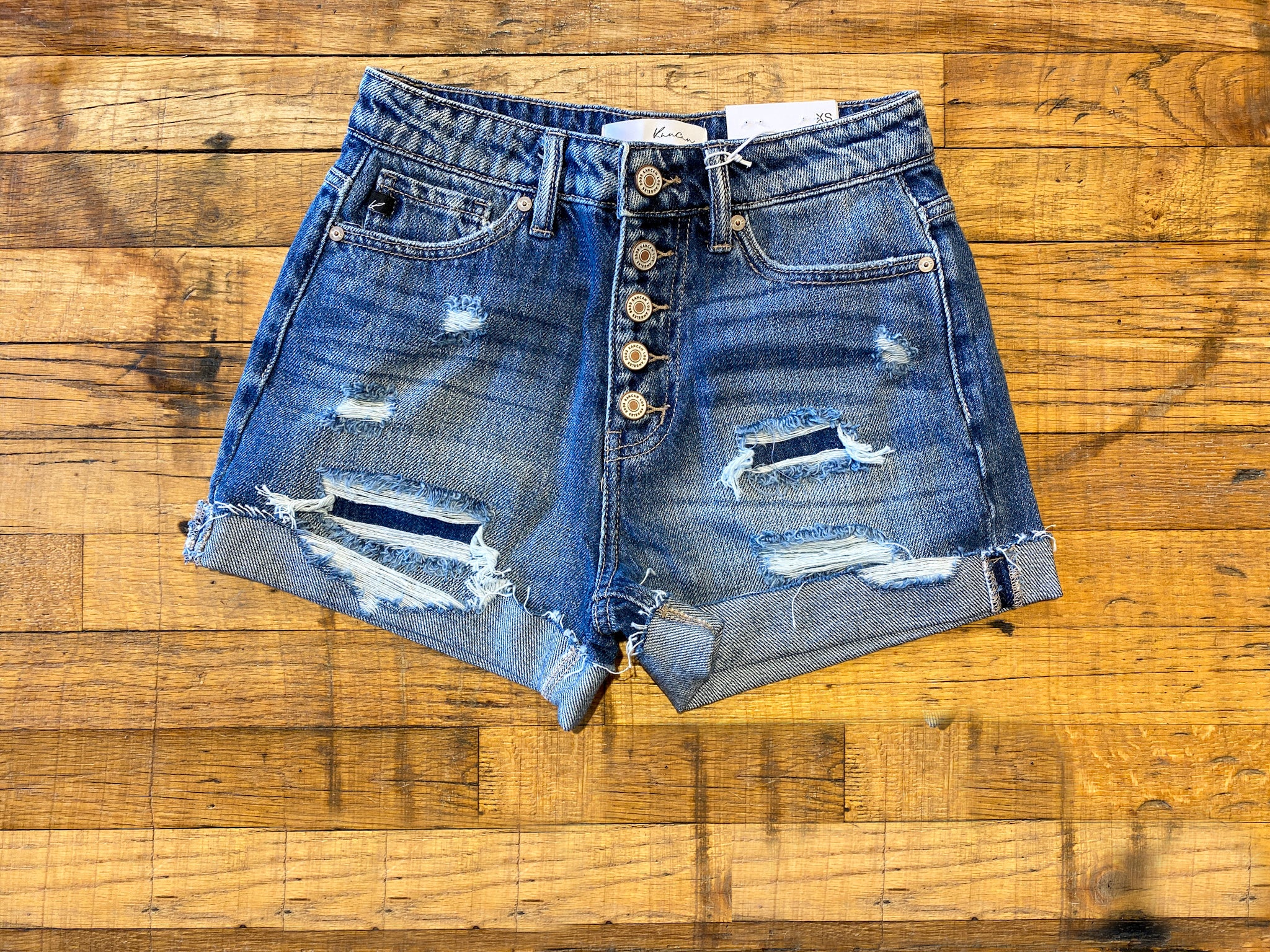 SALE! KanCan Ojai Button Front Shorts *Final Sale*