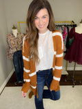 Elliston Cardigan in Rust