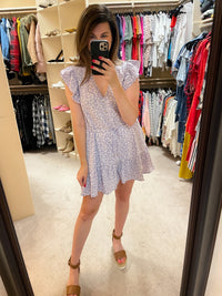 Amherst Romper in Lavender