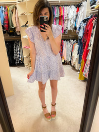 Amherst Romper in Lavender