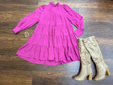 Take it to Heart Tiered Dress