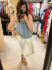 Something to See Tank in Light Denim