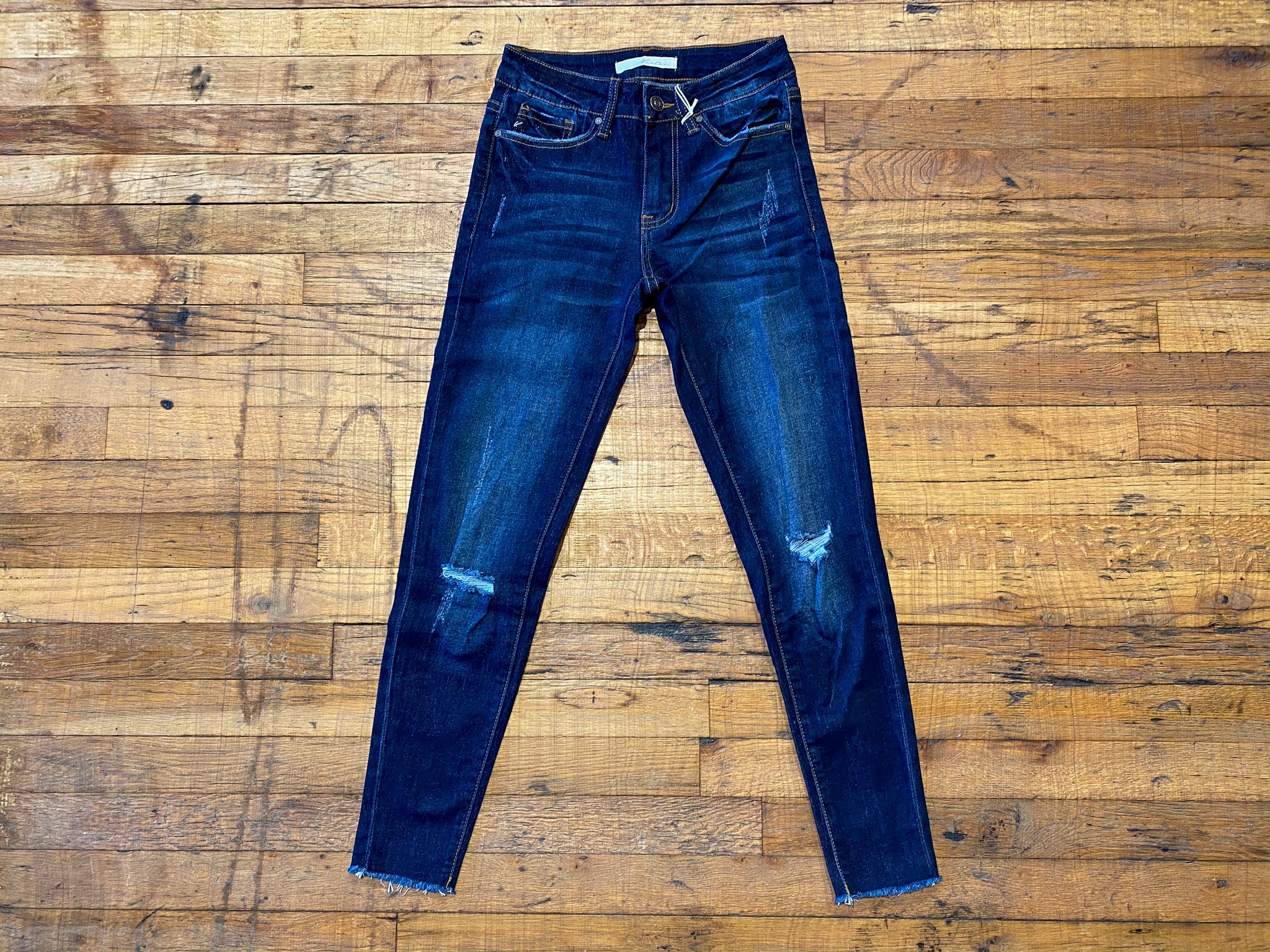 KanCan Matilda Distressed Knee Jeans