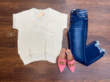 Karter Sweater in Off White