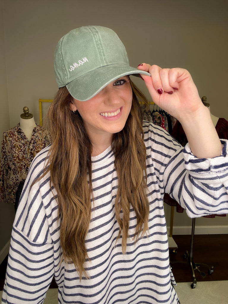 Embroidered Mama Baseball Hat