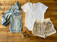 SALE! Dressed to Chill Shorts in Taupe *Final Sale*