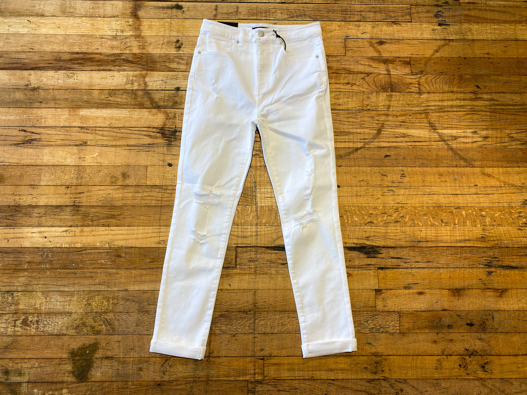 Risen Harbor White Skinny Jeans